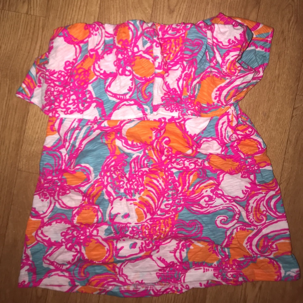 Lilly Pulitzer printed tube top